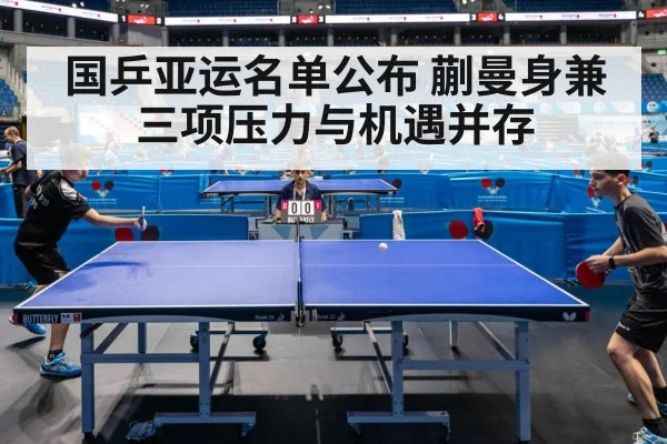 国乒亚运名单公布 蒯曼身兼三项压力与机遇并存